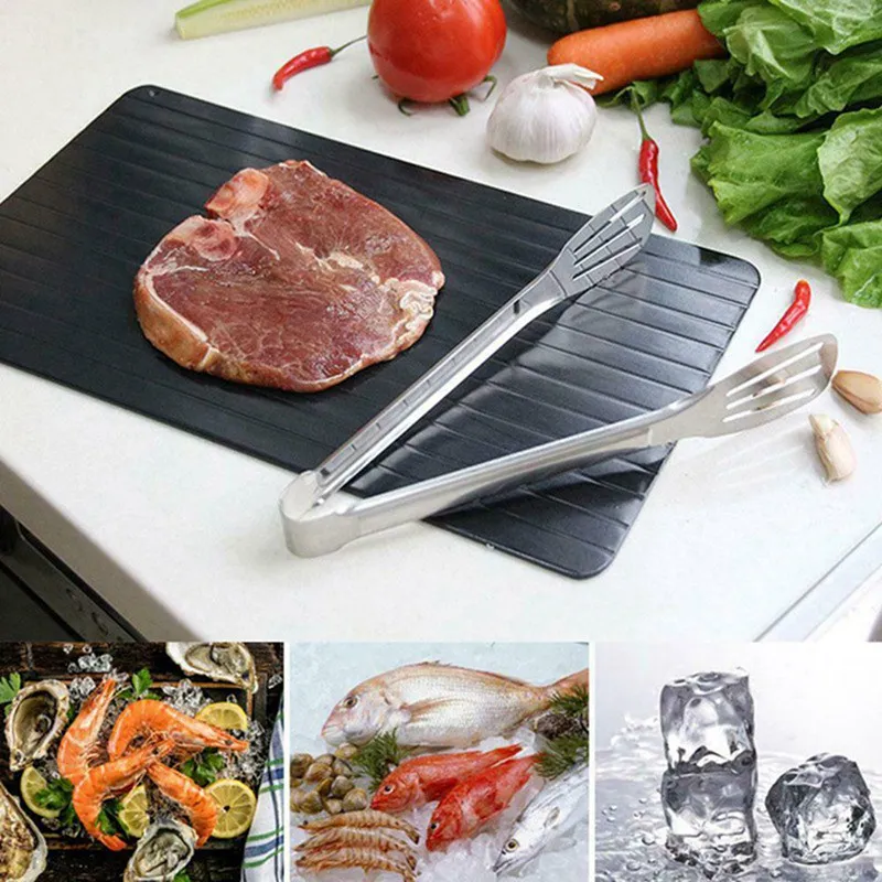

Fast Defrosting Tray Thaw Frozen Food Meat Fruit Quick Defrosting Plate Board Defrost Kitchen Gadget Tool