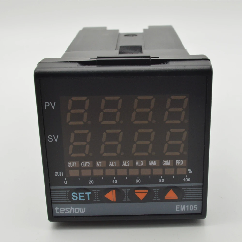 Светодиодный интеллектуальный цифровой ПИД-регулятор температуры TESHOW EM105/TS81E