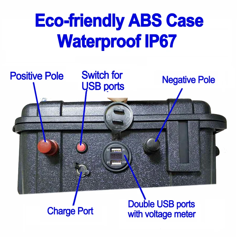 lithium iron phosphate Lifepo4 12v 140Ah 150Ah battery for propeller trolling motor fishing boat EV RV UPS AGV + 15A charger | Электроника