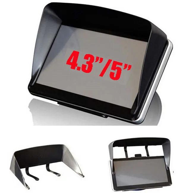 

Universal 5inch / 4.3inch Car GPS Sun Shade Visor Anti Glare 4.3" 5" Shield Cover Blind For Garmin Nuvi TomTom Sat Nav