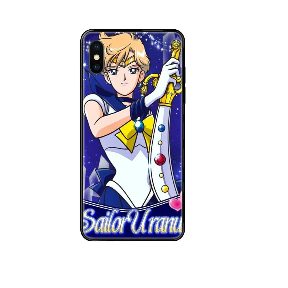 Мягкий чехол для телефона Galaxy S5 S6 S7 S8 S9 S10 S10e S20 edge Lite Plus Ultra Fashion Сейлор Мун Уран