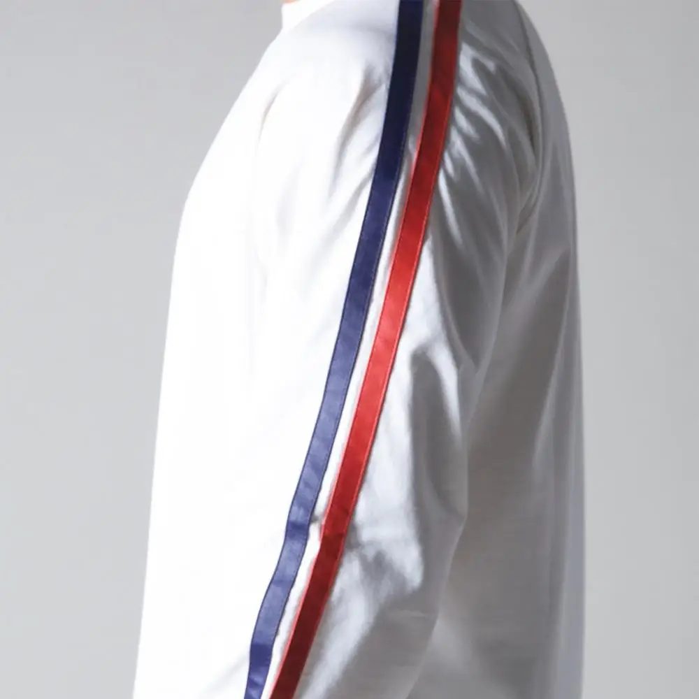 

GYMOHYEAH 2020 Men's Round Neck Long Sleeves T-shirts Male New Style Casual Fashion Patchwork Long Sleeves Shirts Top #1M-3XL