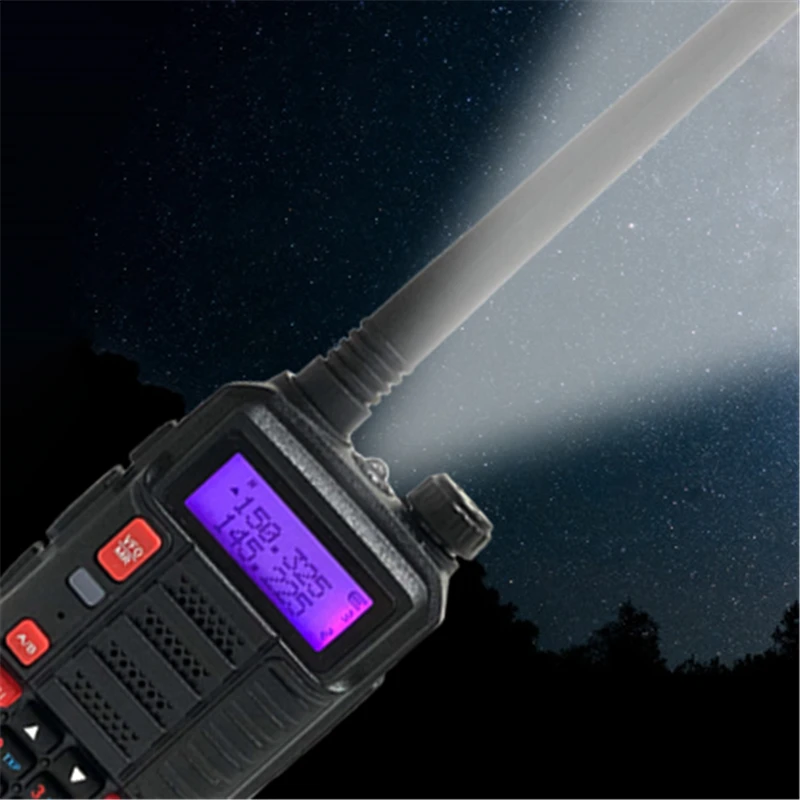 

2PCS UV 10R Professional Walkie Talkies High Power 10W Dual Band 2 way CB Ham Radio hf Transceiver VHF UHF BF UV-10R New