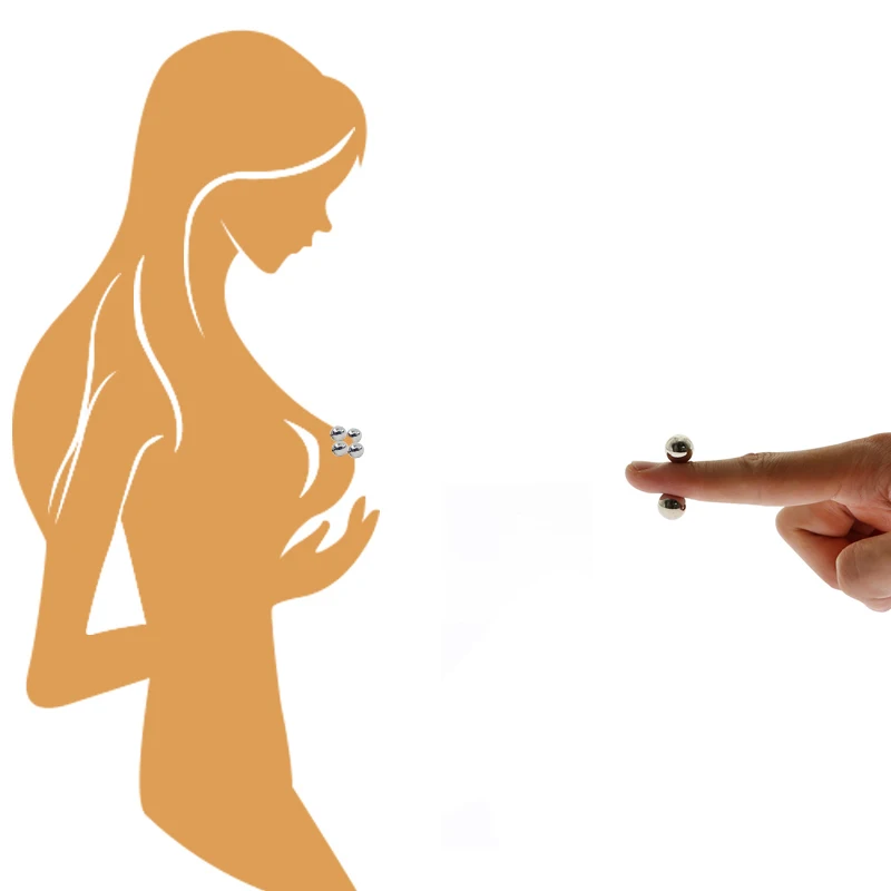 SM Магнитная зажимы для сосков взрослых бандаж интимные игрушки женщин секс игры