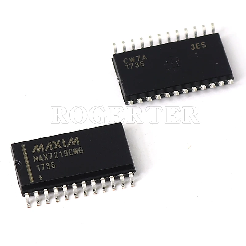 

Драйвер для светодиодного дисплея MAX7219CWG PMIC, 8 бит, SOP-24, 2 шт./лот
