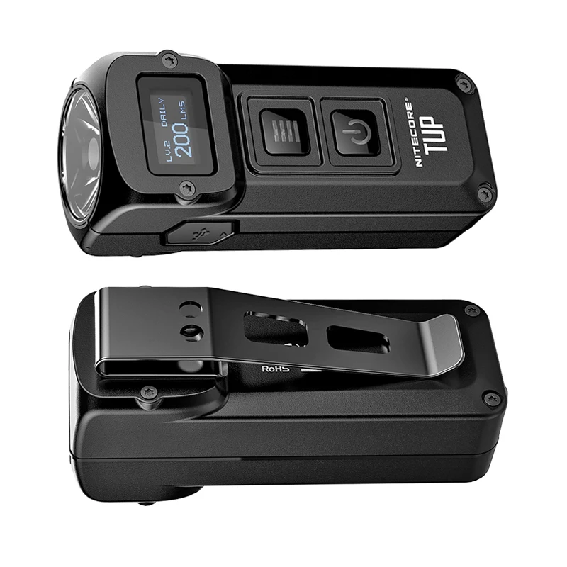 NITECORE Заводское изготовление USB Перезаряжаемые мини фонарь CREE XP L HD V6 Светодиодный