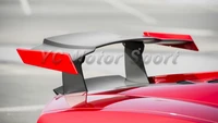 car accessories frp fiber glass st style rear gt wing fit for 2003 2014 gallardo lp550 lp560 lp570 lp570 4 trunk spoiler
