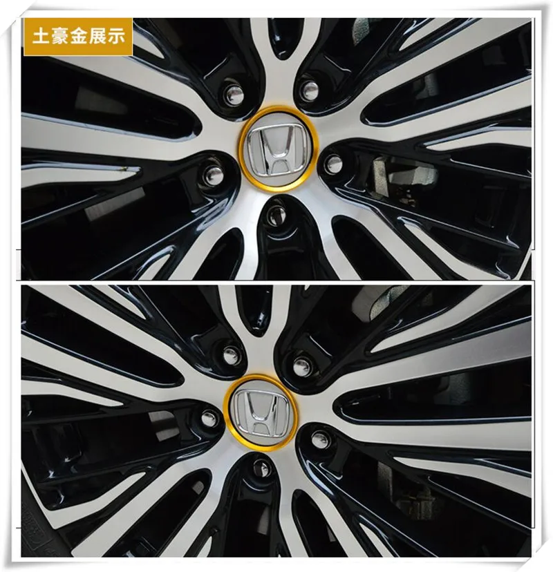 Стайлинга автомобилей кольцо для центрального движения колеса декоративный