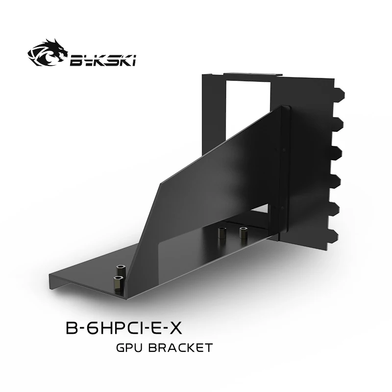 bykski 25cm pc graphics cards pci express connector cable reversing bracket riser card 6 pci e flexible cablevertical gpu mount free global shipping