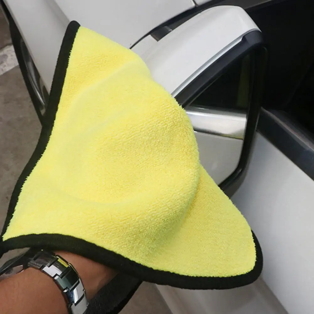 

30x30cm/30x60cm Thickened Double-sided Cloth Microfiber Towel Car Cleaning Tool Car Wash Maintenance