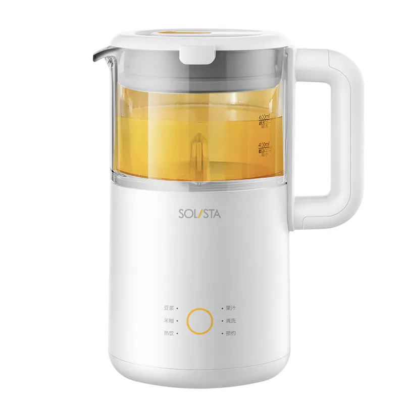 

600ml Mini Soymilk Maker Food Blender Household Multifunction Soymilk Machine Breaking-Wall Free Filter Food Mixer