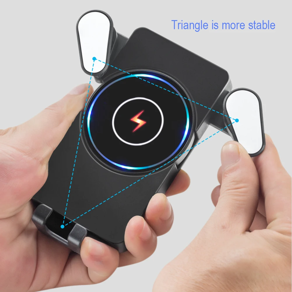 

Mobile Phone Holder Wireless Magnetic Car Phone Holder Vehicle-Mounted Useful Support Telephone Interior Accessories