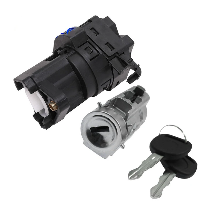 

Ignition Lock Cylinder Starter Switch with Keys and Pass Lock Chip for Chevy Classic Impala 12458191 22599340