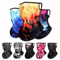 unisex multi function face neck cover magic scarf sun protection anti dust cycling printing bandana summer outdoor accessory