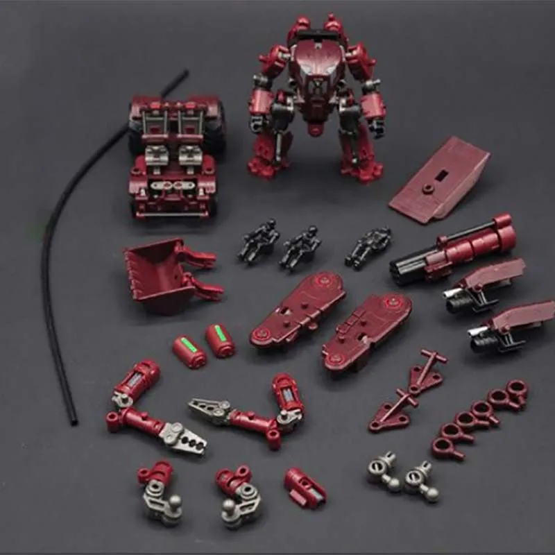 MM002 red Rihio Multiabyss MM001 MM002 MM003 V-Link Mecha серии насекомых нападающий логистический режущий станок собранные Фигурки игрушки - Цвет: MM002 red
