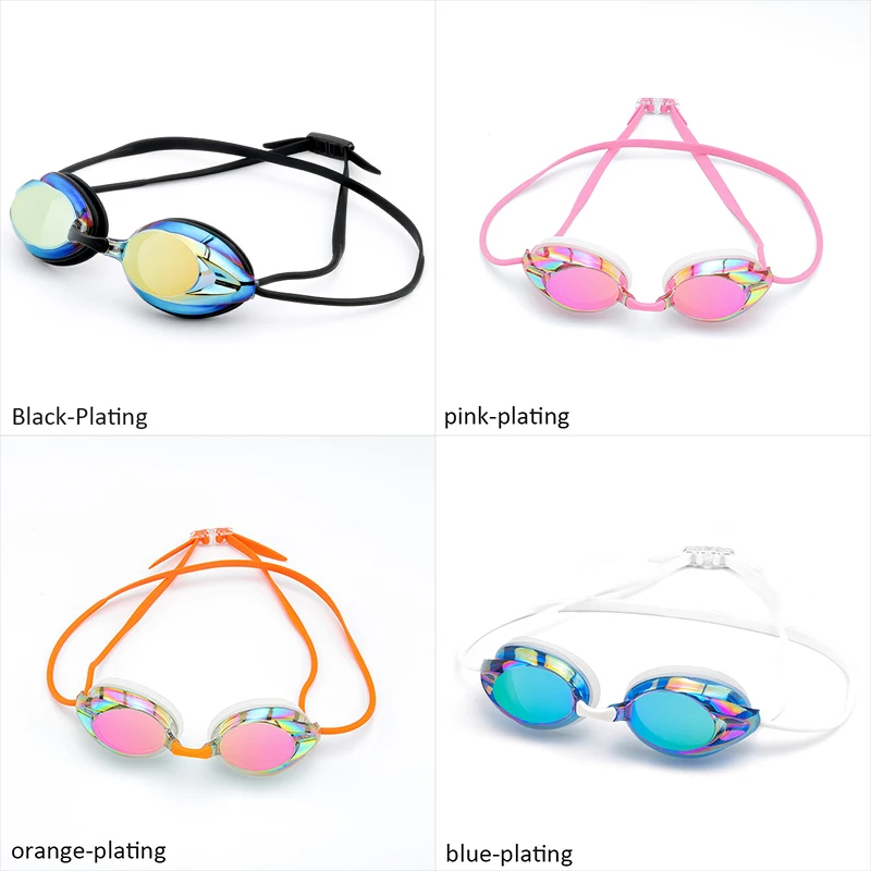 Лучшие плавательные очки HD мужские и женские водонепроницаемые противотуманные