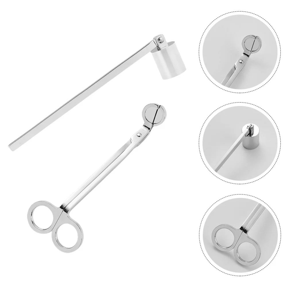 

1 Set/2PCS Candle Extinguisher Wick Cutter Long Handle Candle Extinguish Tool