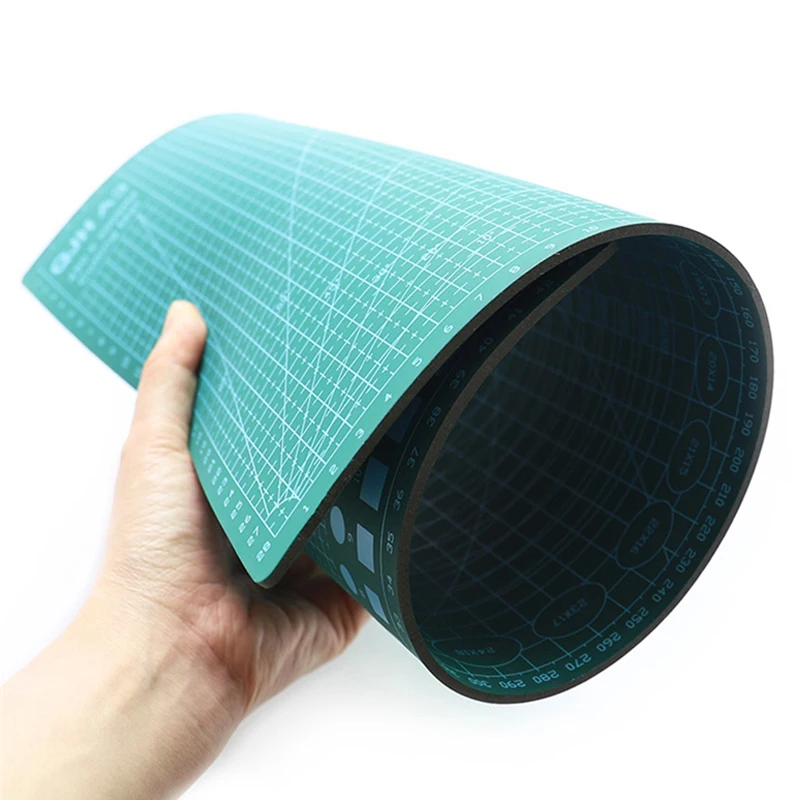 3 мм A1 ПВХ коврик для резки режущий диск в стиле пэчворк двойной печатных