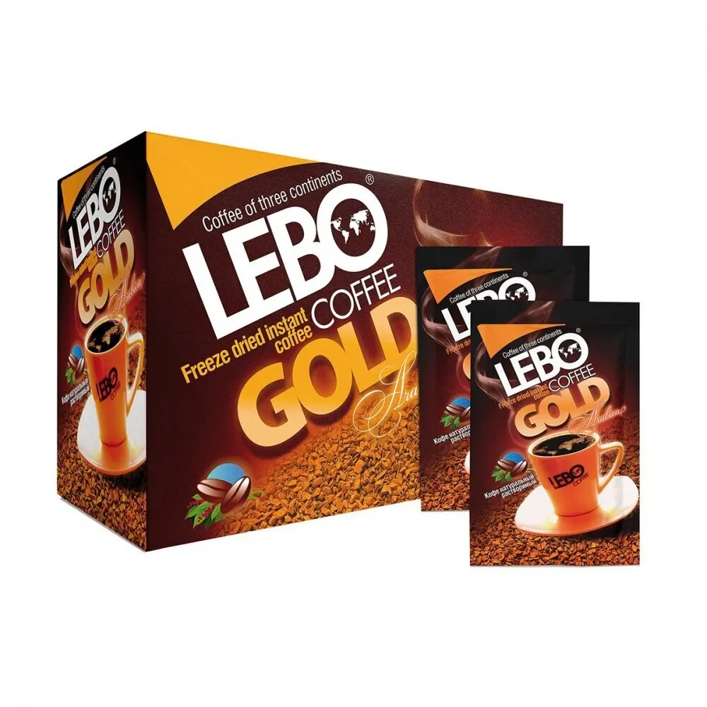 Кофе Lebo &quotGold&quot растворимый 25 пакетиков|Растворимый кофе| |