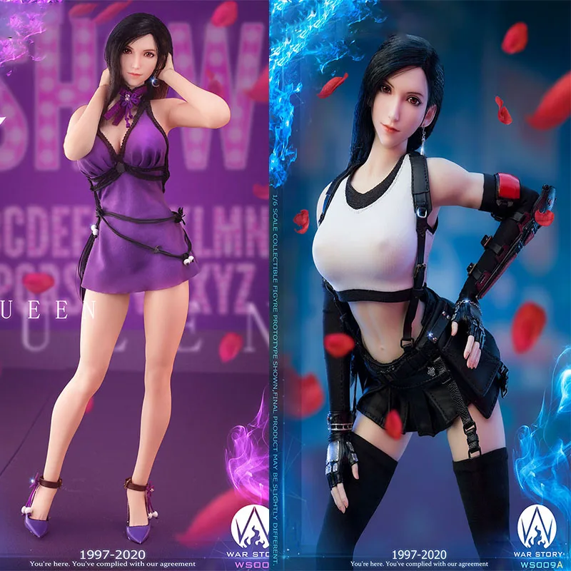 

1/6 WS009B Fantasy Fighting Queen Goddess Tifa 12" Deluxe Full Set Action Figure Model Toy For Collection
