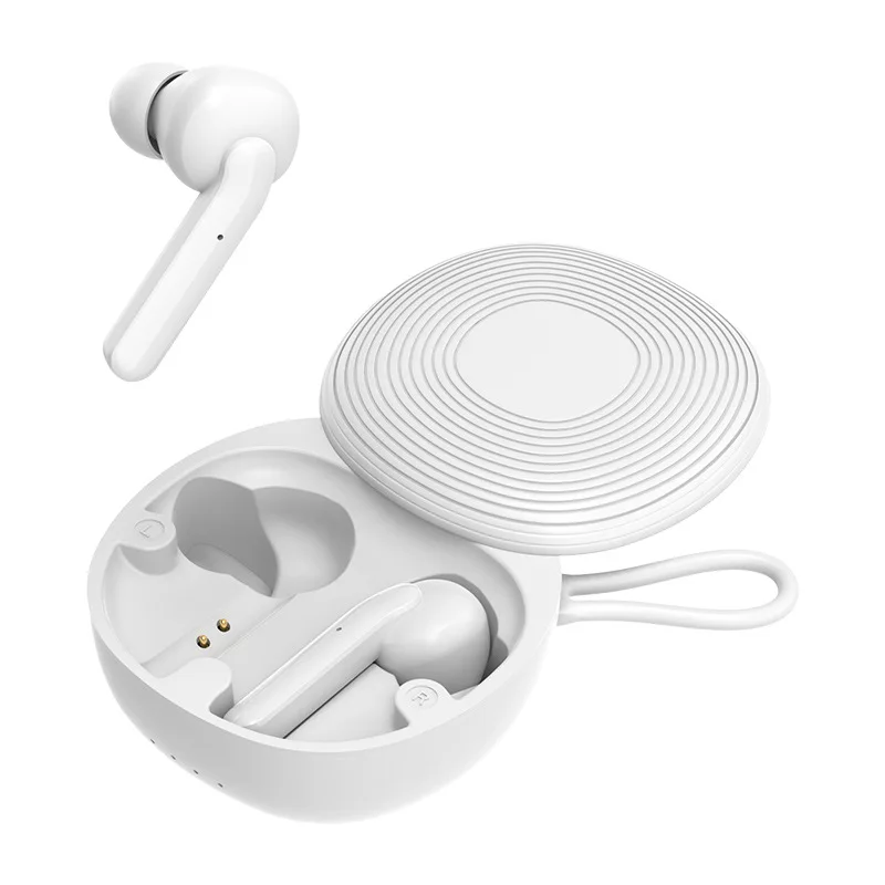 

Water Proof Magnetic Wireless Bluetooth Rotating charging bin TWS headset 5.0