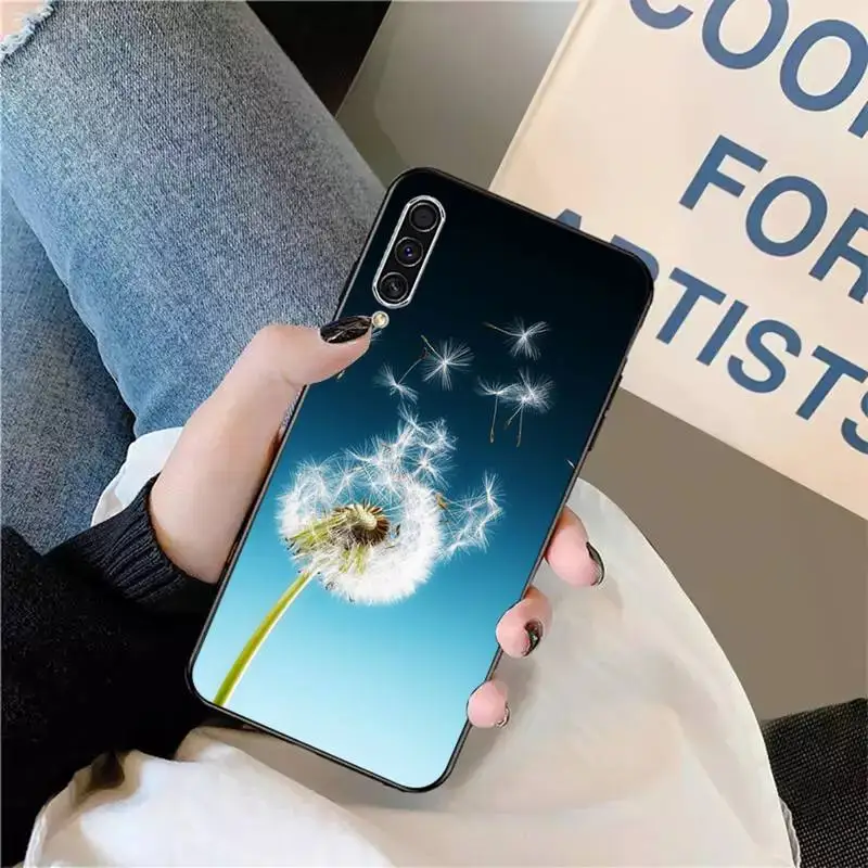 

Dandelion flying flower fashion Phone Case For Samsung galaxy S 9 10 20 A 10 21 30 31 40 50 51 71 s note 20 j 4 2018 plus