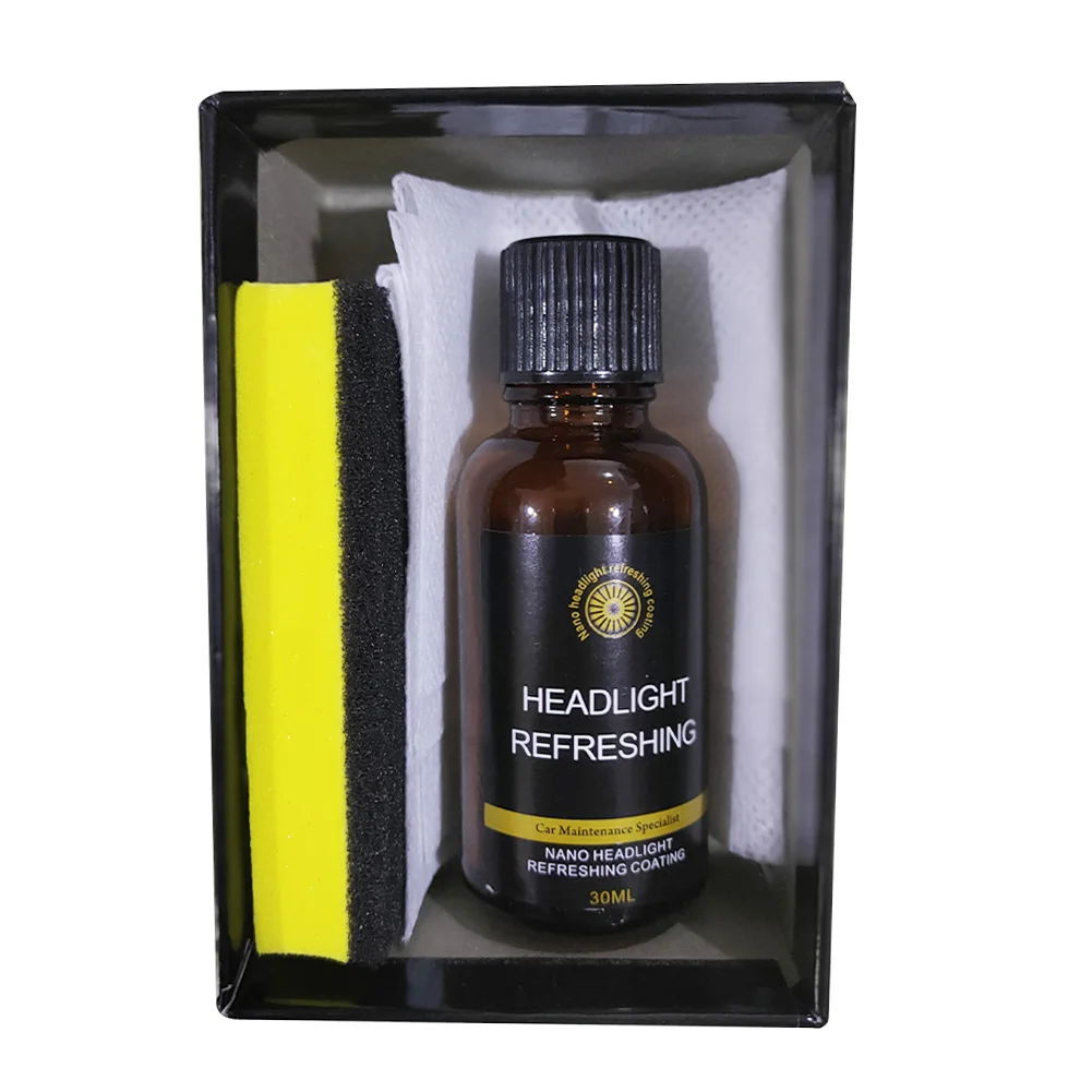 Комплект для ремонта автомобильных фар 30 мл окислительное покрытие заднего вида