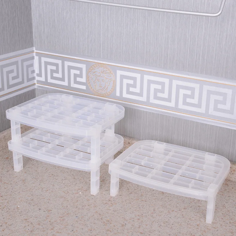 High Quality Home Kitchen Vertical Dishes Rack Dish Drain Plastic Storage Tableware Stackable Shelf | Дом и сад