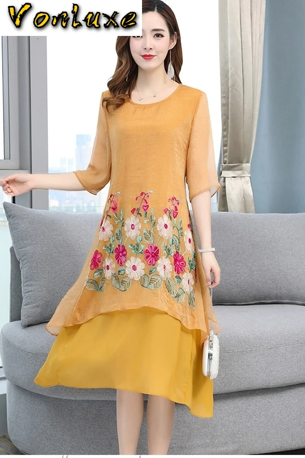 Винтажные длинные женские шифоновые платья в стиле бохо с цветочным принтом и