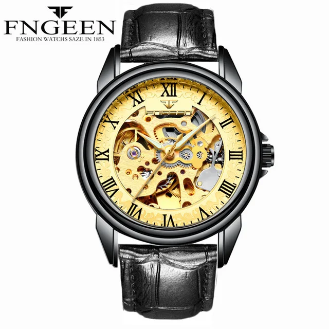 

Mens Watches Montre Homme Marque de Luxe Automatic Mechanical Luminous Watch for Man Relojes Male Clock Saats Relogio-Masculino