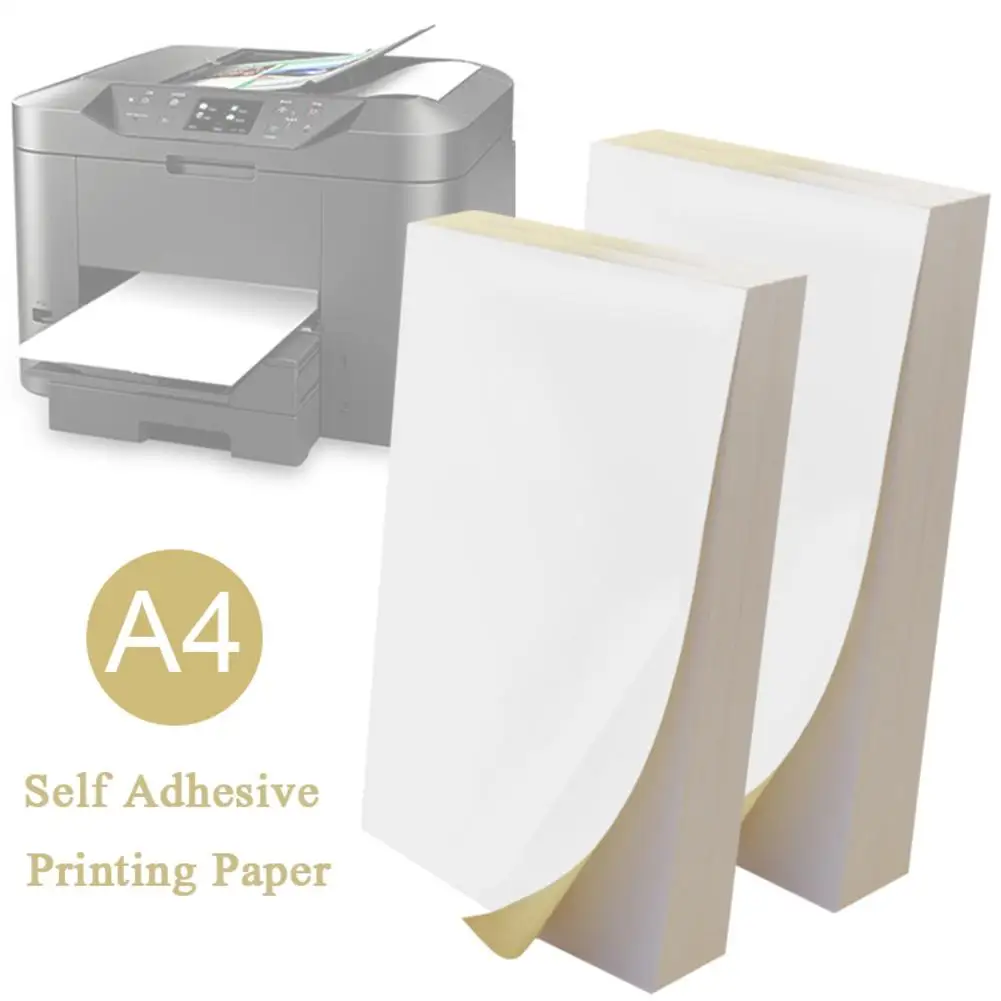 Самоклеющаяся печатная бумага A4 Премиум этикетка наклейка для струйного