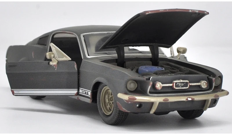Maisto 1/24 1:24 1967 Ford Mustang GT старая версия спортивный гоночный автомобиль Транспортное средство литье под давлением дисплей Модель игрушки для детей мальчиков и девочек