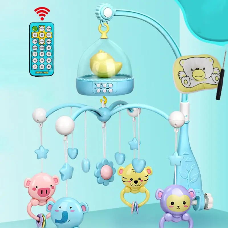 Детская Музыкальная погремушка для детской кроватки Cot Mobile Stars Dreams светильник Flash
