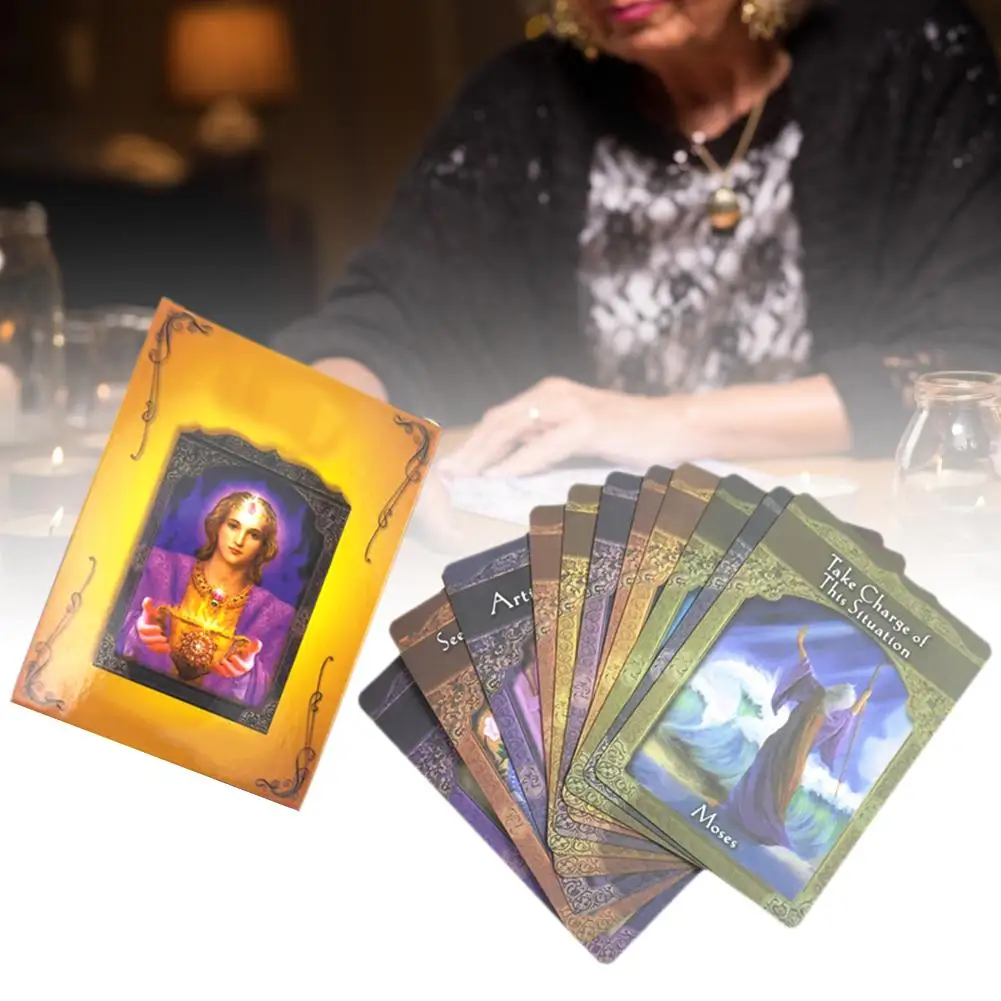 44 карты/наборы Ascended Masters Card карты Таро руководство гадание Fate Tarot колода