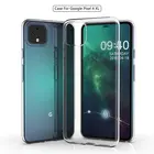 Прозрачный силиконовый чехол для Google Pixel 4 Pixel4 для Google Pixel 4 XL XL4 мягкий чехол на заднюю панель телефона чехол Capa Etui
