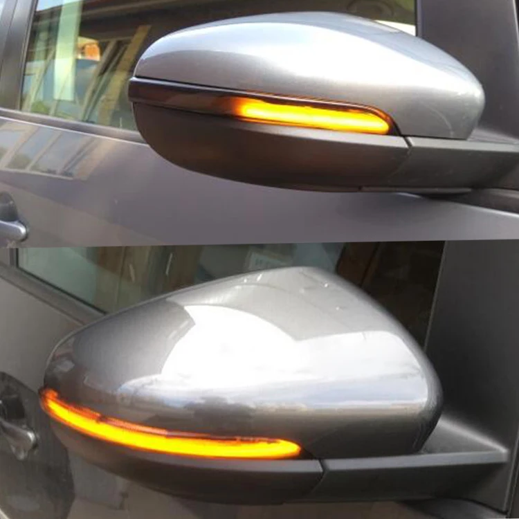 2 шт./пара светодиодный динамический сигнал поворота светильник зеркало