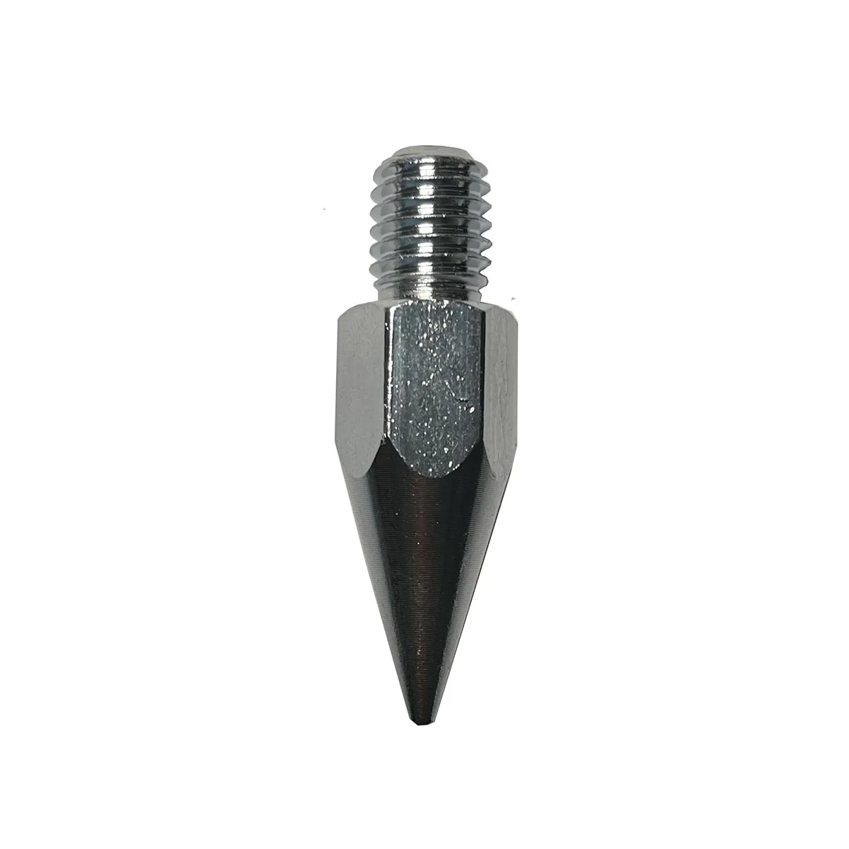 

33mm length mini Pole Point tip for mini prism GPS pole - M10 Thread Steel