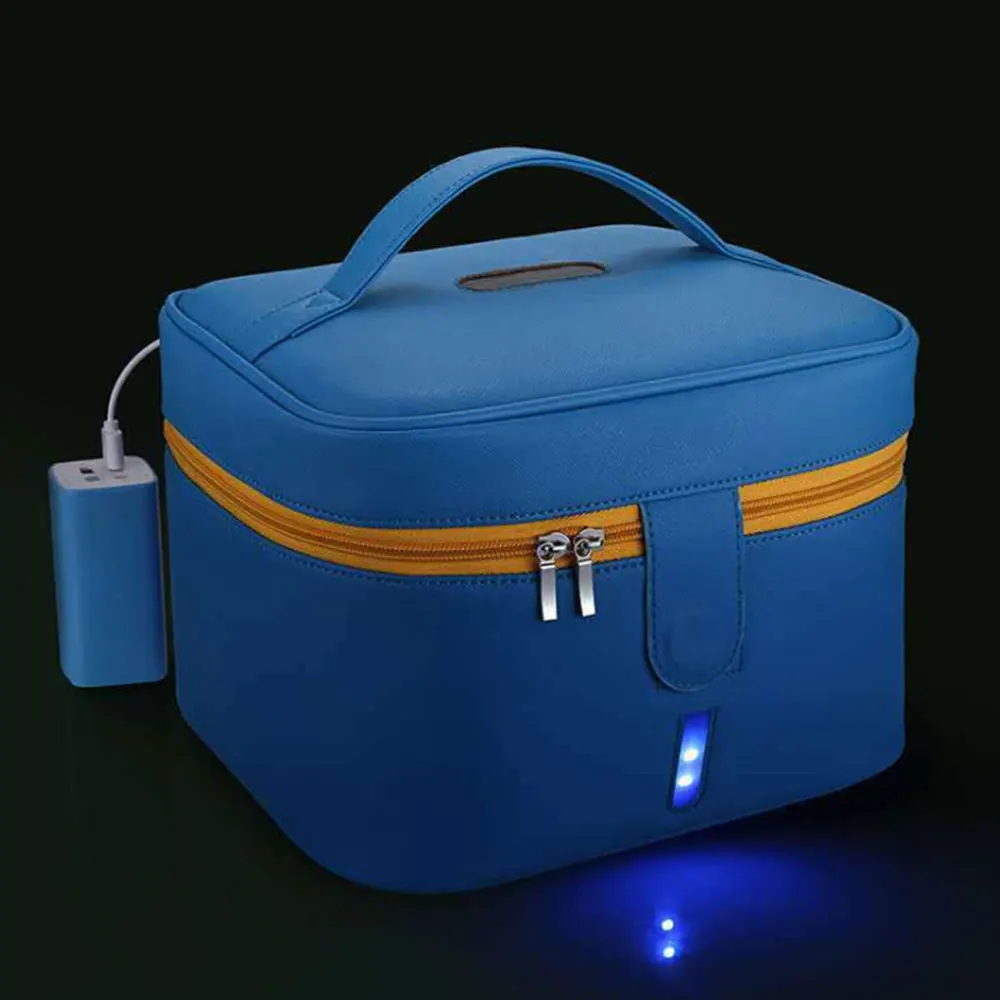 

Dual Band Nano UV Sterilizer Box LED Disinfection Sterilization Bag Multi-function Baby Bottle Toy Deodorant Cleaner Storage Bag