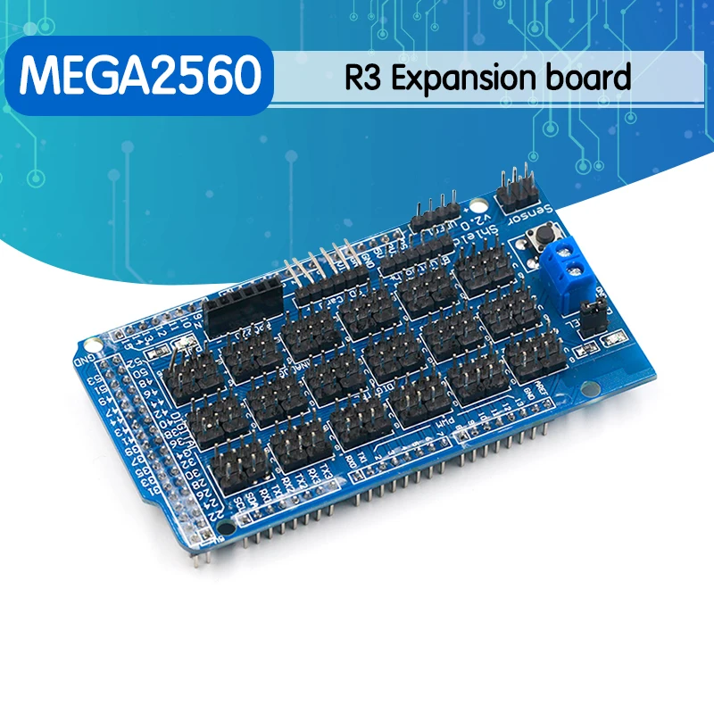 Для Arduino датчик MEGA щит V1.0 V2.0 специальный расширения макетная плата Мега 2560 Sup