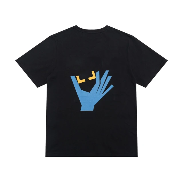 

2021 Off Fashion Cotton Short Sleeves Oil Painting T Shirt Mens Top Tee T-shirt Casual Tee Tops X Printing Shirt of Black White