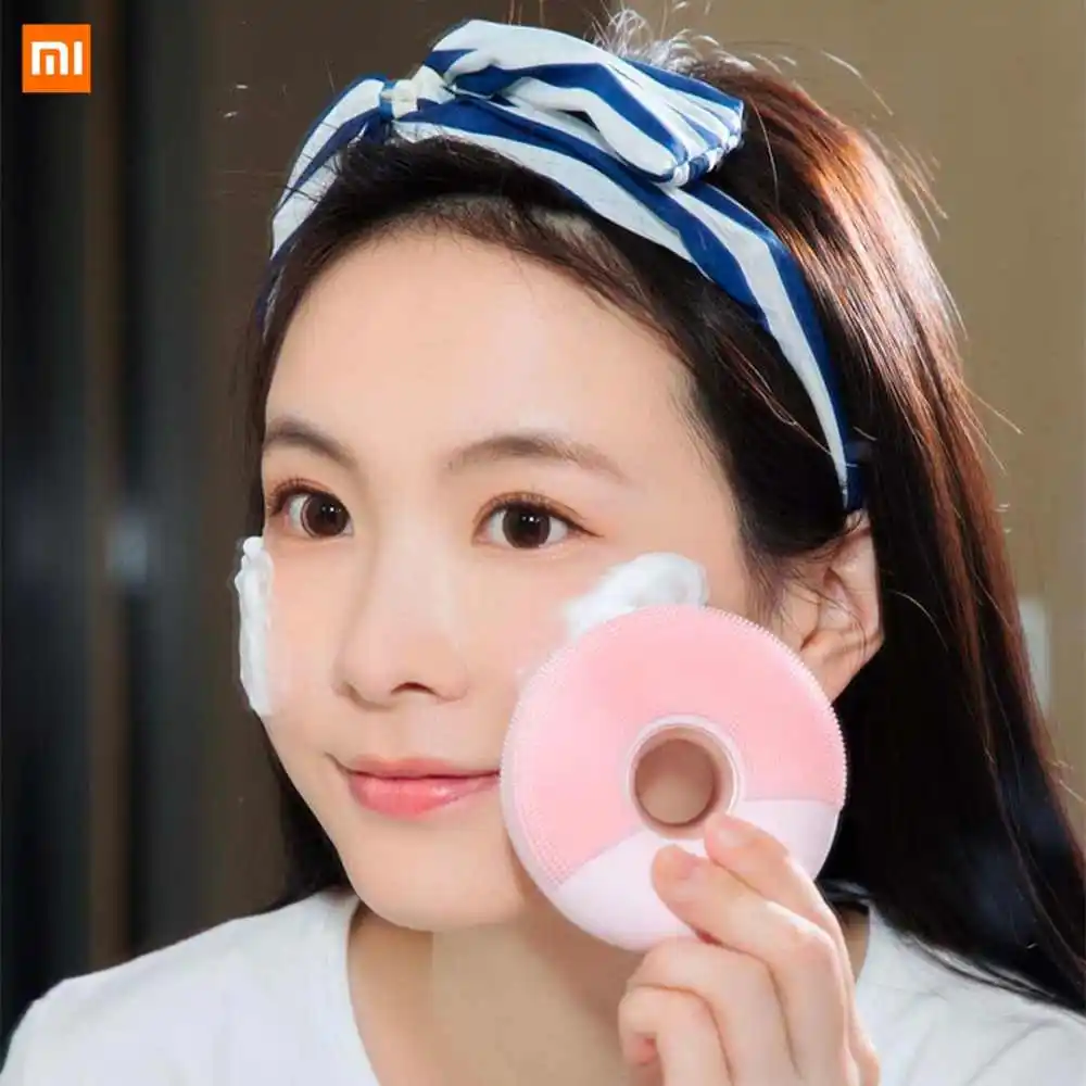 Xiaomi DC ультразвуковой очищающий прибор для лица двойная динамическая Вибрация
