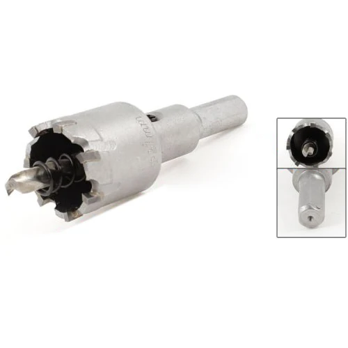 

27mm Cutting Diameter Twist Drill Bit Hole Saw Alloy Cutter Tool