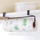 Вешалка для полотенец из кованого железа, подвесной держатель для рулонной бумаги в ванную комнату, кухонный шкаф, дверной крючок, органайзер для хранения WF812328