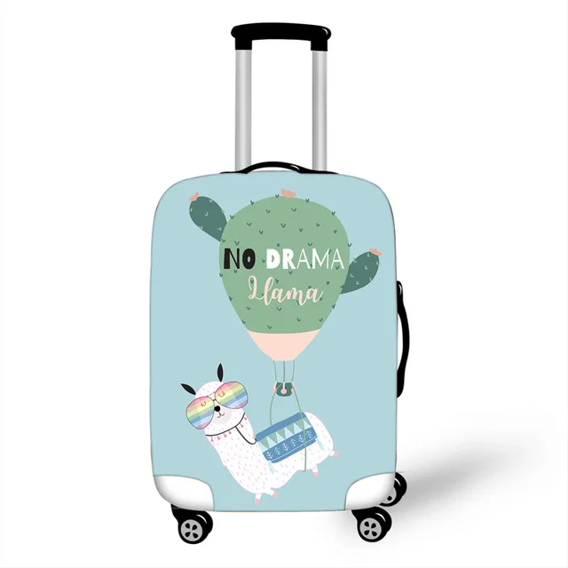 Jackhereluk чемодан из альпаки и ламы, чехол, сумка, милый дизайн Alpacasso, пылезащитные мешки для багажа, модные дорожные аксессуары, чехол - Цвет: HMM874