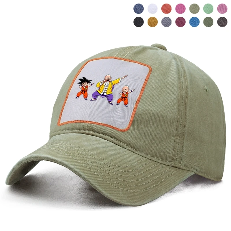 Забавная Кепка в стиле хип-хоп с драконом японским аниме бейсбольная Snapback летняя
