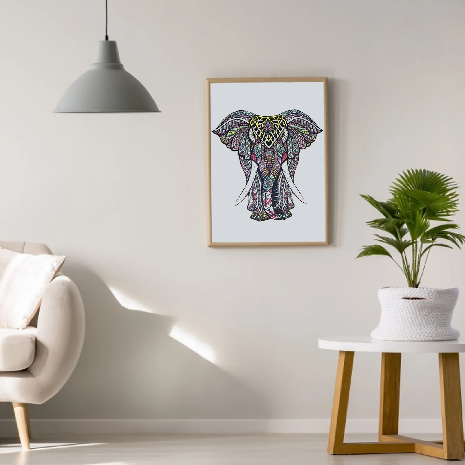 Набор пазлов на тему природы пазл со слоном из липы устойчивый к коррозии