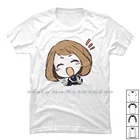 _ Футболка Boku No Hero Acade mi a _ Uraraka, 100% хлопок, Hero Mi a Ara Ade Ra Ok No My Mi Me Go Ak