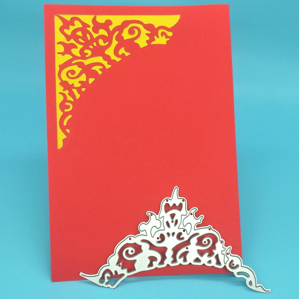 

Triangle hollow pattern photo album metal cutting dies scrapbook photo album greeting card decoration DIY handmade art