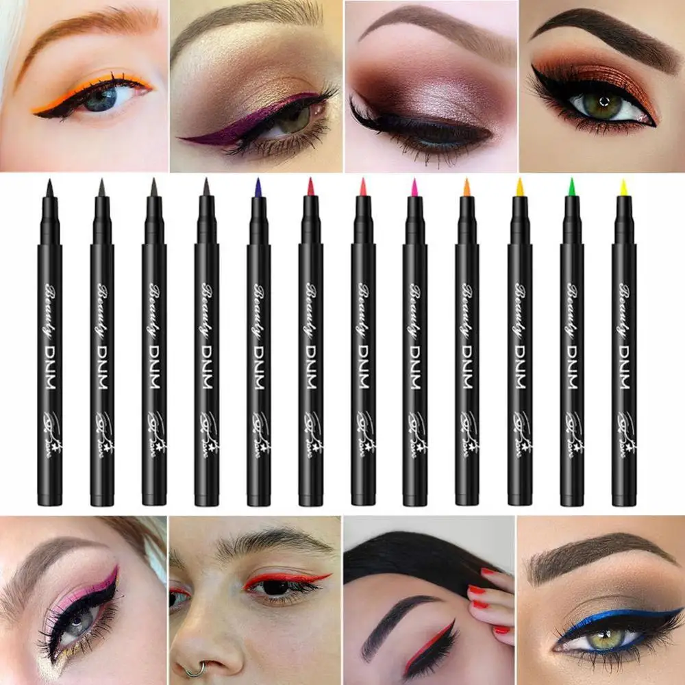 Водостойкая жидкая долгостойкая подводка для глаз новинка горячая Распродажа 12