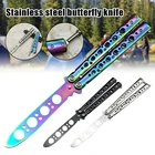 Складной тренировочный нож-бабочка, для начинающих